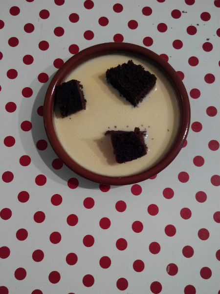 FONDANT DE CHOCOLATE CON NATILLAS