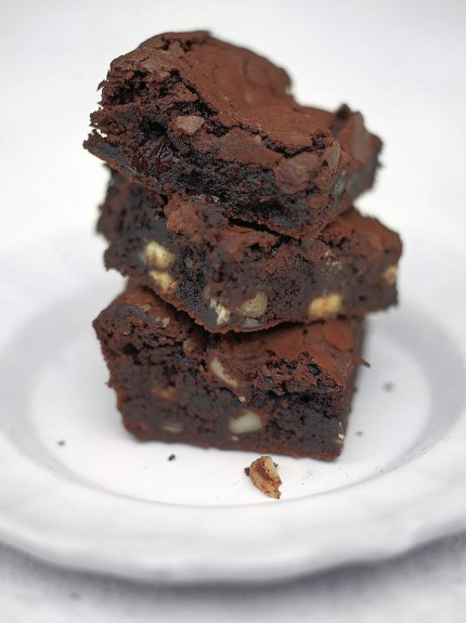 Brownies jugosos de Jamie Oliver