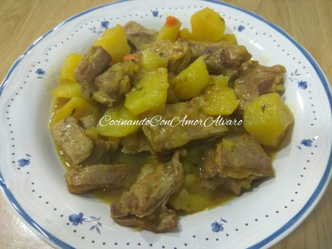 Falda de Ternera con Patatas