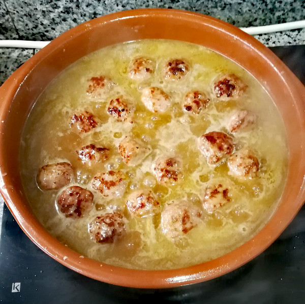 Albóndigas al Pedro Ximénez