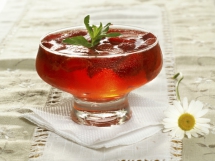 receta Gelatina con Fresas