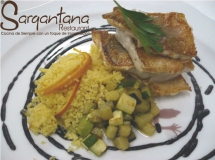 receta Valencia Costa con Couscous de cítricos