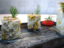 receta Rollito de salmón Silueta