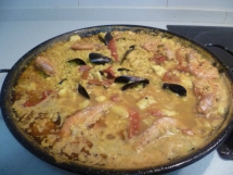 receta PAELLA DE PESCADO