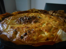 receta QUICHE LORRAINE