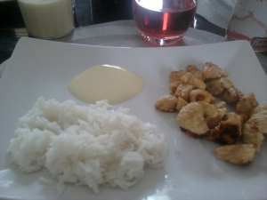 receta arroz y pavo al curry