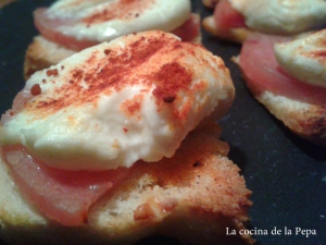 receta Dúo de canapés