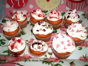 receta CUPCAKES DE GALLETA Y VAINILLA
