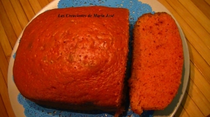 receta BIZCOCHO ROJO DE VAINILLA