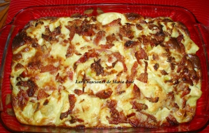 receta PASTEL DE TORTELLINI RELLENOS DE QUESO