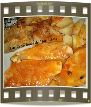 receta PECHUGAS EN SALSA DE POMELO