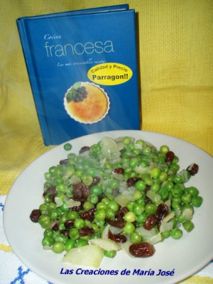 receta GUISANTES A LA FRANCESA