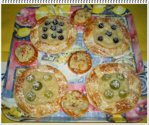receta PEQUEÑOS HOJALDRES CON AMOR
