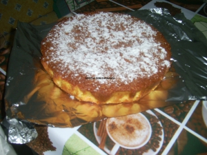 receta BIZCOCHO DE NARANJA Y CHOCOLATE