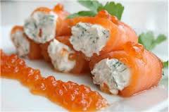 receta ESPUMA  DE SALMON