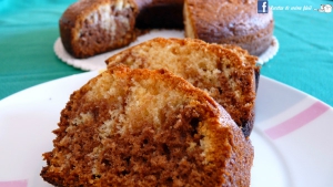 receta Bizcocho marmolado de chocolate