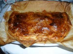 receta empanada de sobras bonito con tomate