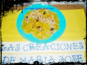 receta RISSOTO DE MANZANAS EN SALSA DE CURRY