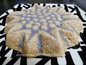 receta Bizcocho de cereza con salsa toffee Dukan