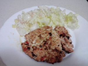 receta HAMBURGUESA DE SALMON