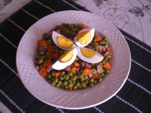 receta Guisantes