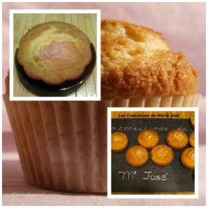 receta MAGDALENAS DE VAINILLA