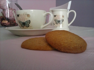 receta Galletones de miel