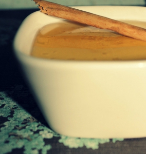 receta CUAJADA CON CANELA Y MIEL