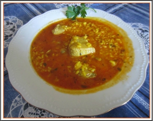 receta Arroz Meloso de Atún