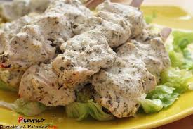 receta Pollo a la salsa de yogur