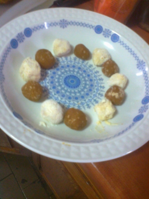 receta Bolitas de mermelada