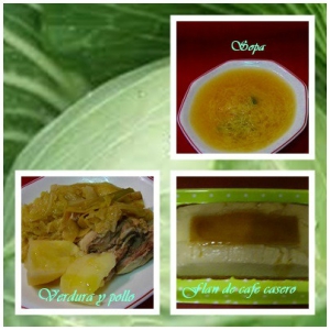 receta MENÚ PARA DIABETICOS O PARA DIETA