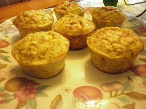 receta Cupcakes de jamón y queso