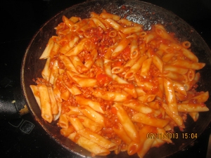 receta macarrones a la mexicana