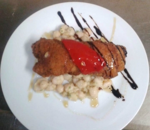 receta Flamenquines de ternera con miel de mil flores