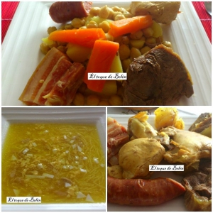 receta COCIDO DE GARBANZOS