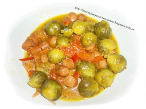 receta COLES DE BRUSELAS A MI MANERA