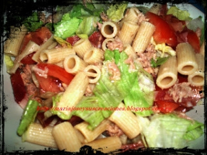 receta ENSALADA DE MACARRONES INTEGRALES