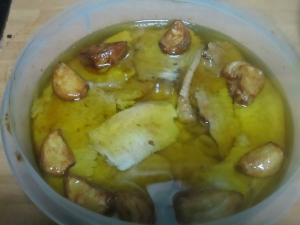 receta Lomo en aceite
