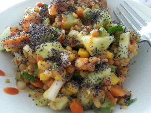 receta Ensalada otoñal