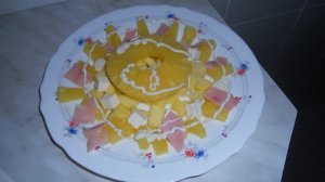 receta ensalada de pina y manzana
