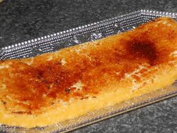 receta TURRÓN DE YEMA TOSTADA