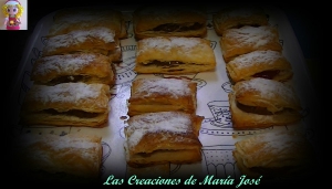 receta HOJALDRES DE DULCE DE LECHE