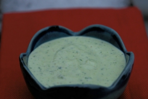receta alioli de mahonesa con cilandro
