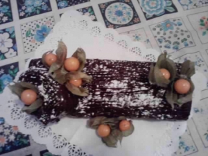 receta TRONCO DE NAVIDAD