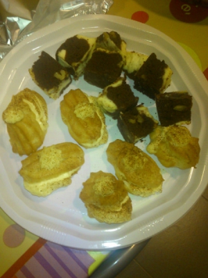 receta Brownie cheesecake