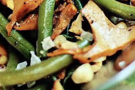 receta Judías verdes con setas