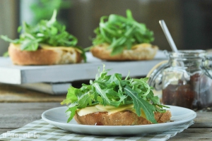 receta Tostitas exóticas