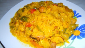 receta arroz con pollo