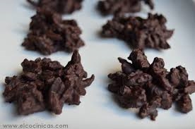receta Bombones roca de almendra.